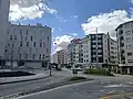 Cruce de la avenida Eduardo Pondal con la calle Doce de Novembro