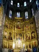 Retablo mayor de la catedral de Ávila.