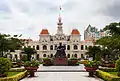 El Ayuntamiento de Ciudad Ho Chi Minh.