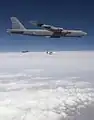 B-52 lanzando un MOP durante las pruebas, 2009.