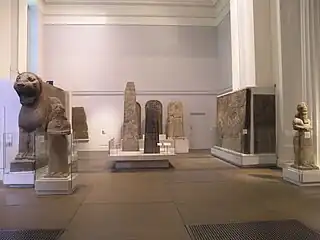 Sala 6 del British Museum: Escultura asiria.