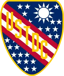 Escudo del Comando de Defensa de Taiwán de los Estados Unidos