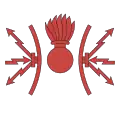 Insignia de seguimiento de operadores de radar