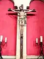 Cristo de La Misericordia durante su estancia en la s.i. catedral