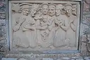 Bajorrelieve El Nacimiento, Casa de Descanso San Alberto, Santa Rosa de Calamuchita, Córdoba, Argentina.