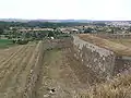 Vista desde el plano suroeste del baluarte de las murallas de Ciudad Rodrigo (2006)