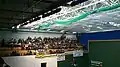 La roblanvera está muy presente en acontecimientos deportivos. Como en este partido de pelota mano profesional en el frontón Adarraga de Logroño