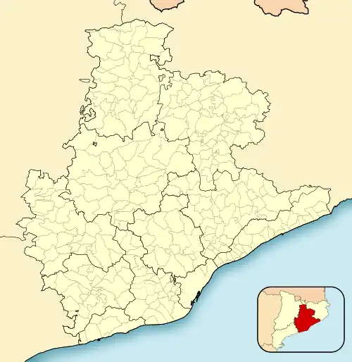 Barcelona ubicada en Provincia de Barcelona