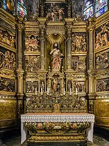 Retablo renacentista de San Juan Bautista