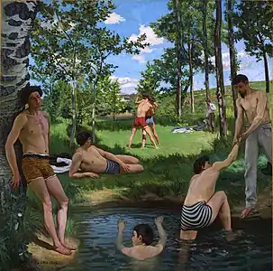 Escena veraniega, 1869, Fogg Art Museum, Cambridge (Massachusetts)