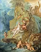 Acis y Galatea, de Nicolás Bertin