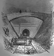 Túnel de Beechwood, cerca de Coventry
