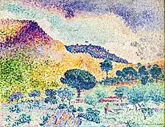 La cadena montañosa de los Maures, 1906–1907