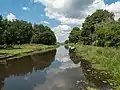 El río Hunze cerca de Spijkerboor