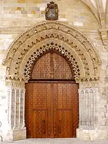 Portada del Pórtico, lado sur