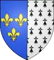Escudo de la reina Ana de Bretaña.