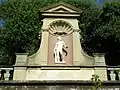 La estatua en el Giardino di Boboli de Florencia
