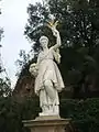 Estatua de la Abundancia en el Jardín de Bóboli, Florencia