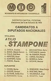 Movimiento de Integración y Desarrollo