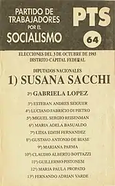 Partido de los Trabajadores por el Socialismo