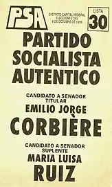 Partido Socialista Auténtico
