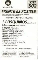Frente Es Posible