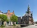 Bolsward, el ayuntamiento en la calle