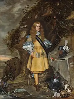 Retrato póstumo de su hermano menor Moisés, pintado por Gesina con ayuda de su hermano paterno, Gerard, ca. 1667-1669.