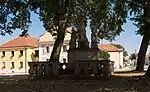 Escultura: Sousoší svatého Jana Nepomuckého s anděly
