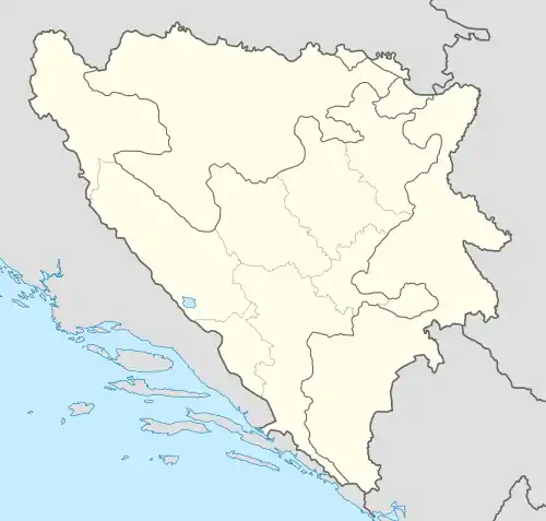 Sarajevo ubicada en Bosnia y Herzegovina