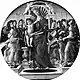 Botticelli - Madonna and Child with Angels Carrying Candlesticks - c. 1485-1490