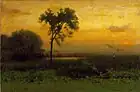 George Inness, Amanecer, 1887