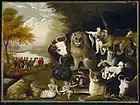 Edward Hicks, El Reino Apacible, c. 1830-1840