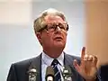 Vogel en un congreso de la SPD en 1988.