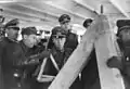 Rommel durante su visita a las instalaciones del Muro del Atlántico en febrero de 1944.