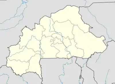 Yaba ubicada en Burkina Faso