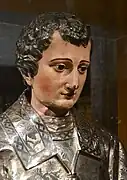 Detalle del Busto de San Lorenzo