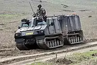 Bv S10 Viking durante el ejercicio Trident Juncture 2015.