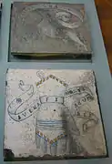Baldosas en el Castello Sforzesco (Colecciones de arte aplicado), Milán