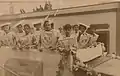 Carroza de la Manteca Chivilcoy en la Cabalgata de 1922 en el barrio de Triana.