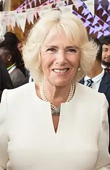 Camila, consorte del rey Carlos III del Reino Unido