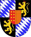 Escudo de los Moncada, príncipes de Paternò.