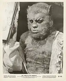 Fotografia extraída de la película "The curse of the Werewolf" (1961).