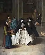 Los enmascarados, h.1756.