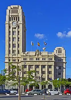 Edificio del Palacio Insular de Tenerife