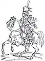 Cazador a caballo