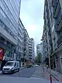 Tramo norte de la calle en 2024