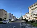 Centro de la UNED al final de la calle Portugal