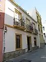 Edificio situado en la calle Pozos Dulces número 13, en Málaga