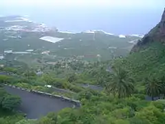 Camino Real de Las Arenas. Subida hacia Tierra del Trigo.